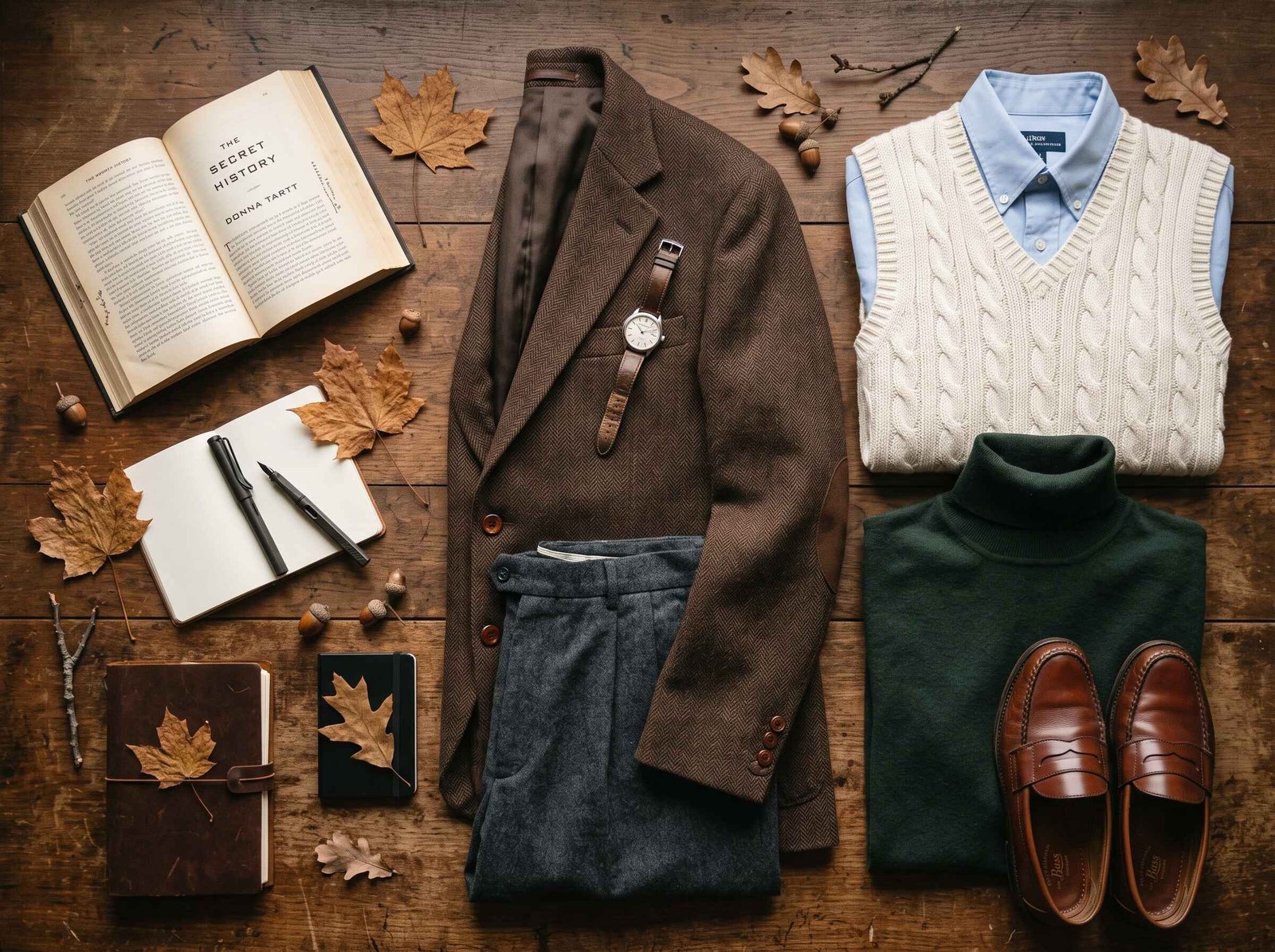 How to Dress Like Dark Academi